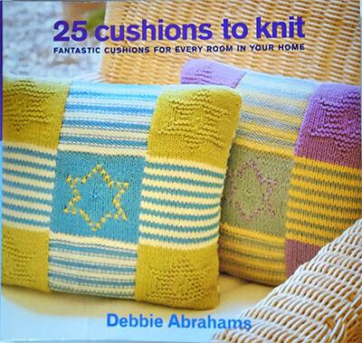 25 Cushions to knit by Debbie Abrahams