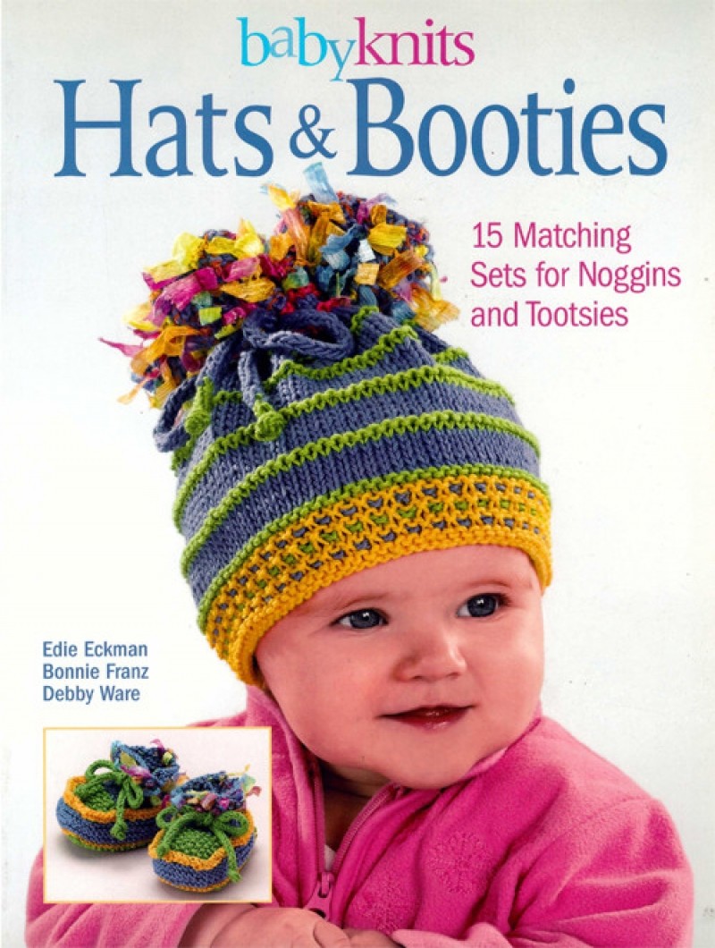 Baby Knits Hats and Booties(3)