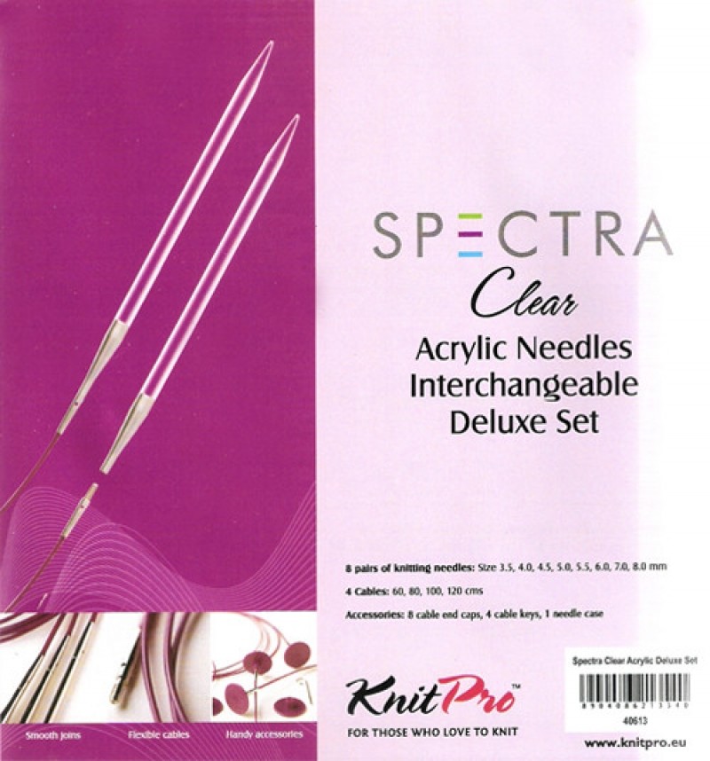 Spectra Clear Acrylic Deluxe Set (4)